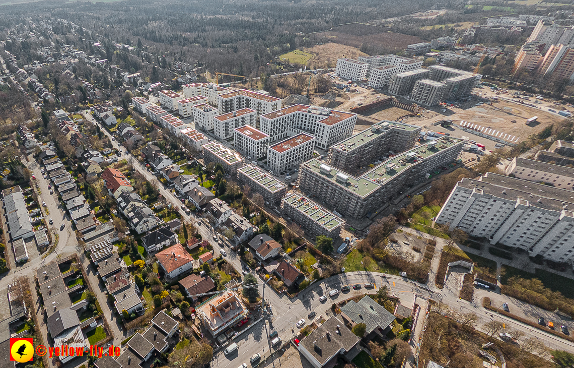 22.03.2023 - Baustele und Wohnanlage Alexisquartier